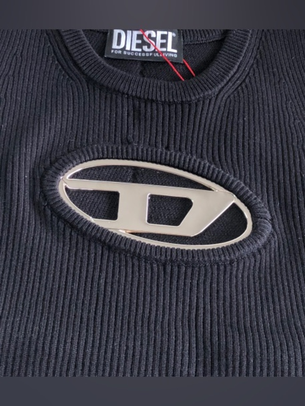 DIESEL M onerva Cut out Knit Top - Picture 3 of 5
